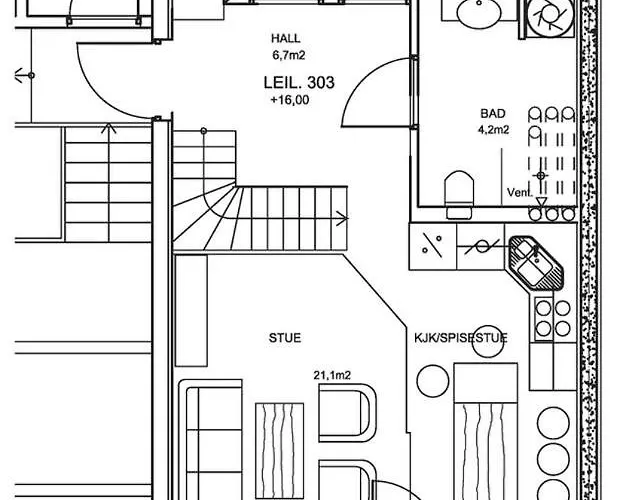 Storefjell - Panorama Appartamento Gol